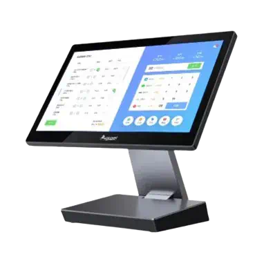 PC Caisse Tactile Professionnel OCOM – Intel Core i5 4ème Génération | 15.6" Full HD (Noir) Configuration : Intel i5 / 8 Go RAM / 128 Go SSD M.2 / Écran Tactile Capacitif G+G / Résolution 1920x1080 - Matériel POS | Onemag Tunisie