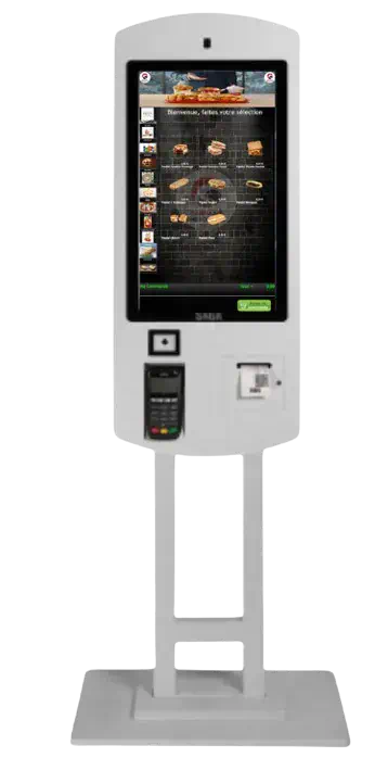Borne Interactive Self-Service SK-27GB – Borne Tactile de Commande - BORNE & TOTEM | Onemag Tunisie