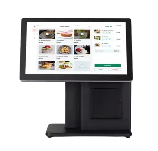 PC Caisse Tactile Tout-en-Un ST9200F – Intel Celeron J4125 | 15.6" (Noir) Configuration Premium : 8 Go RAM / 128 Go SSD / Imprimante 80 mm Intégrée / Lecteur de Cartes Magnétiques (MSR) Intégré - Matériel POS | Onemag Tunisie