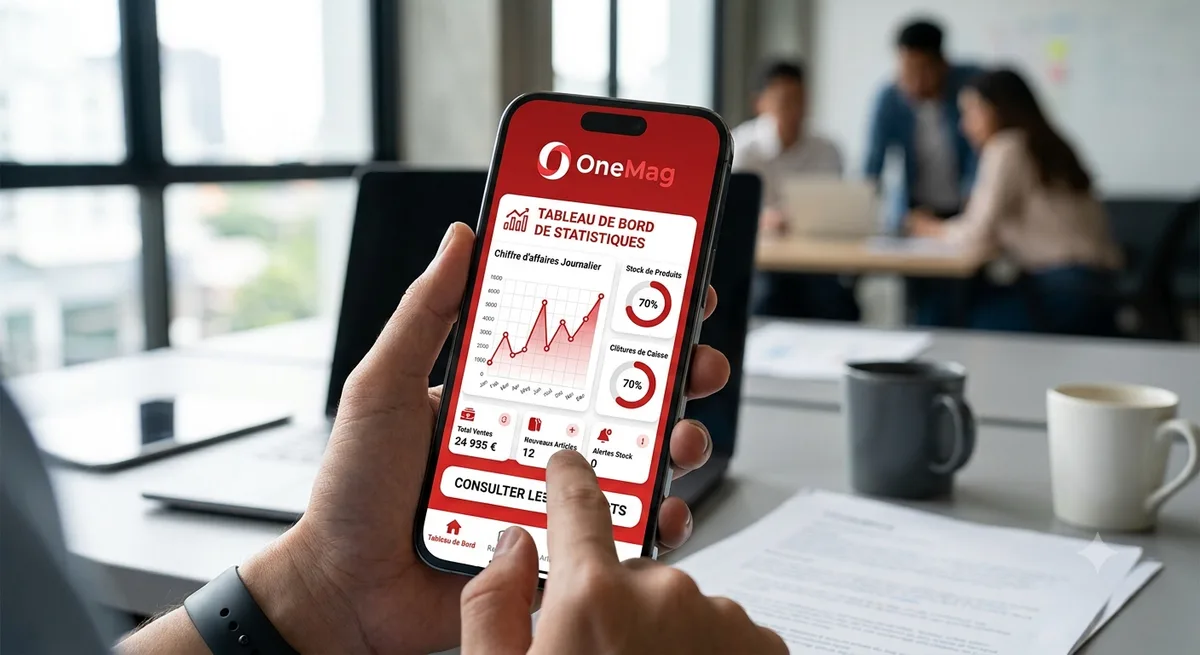 Application Mobile de Suivi et Gestion de Caisse - OneMag - Nos Logiciels | Onemag Tunisie